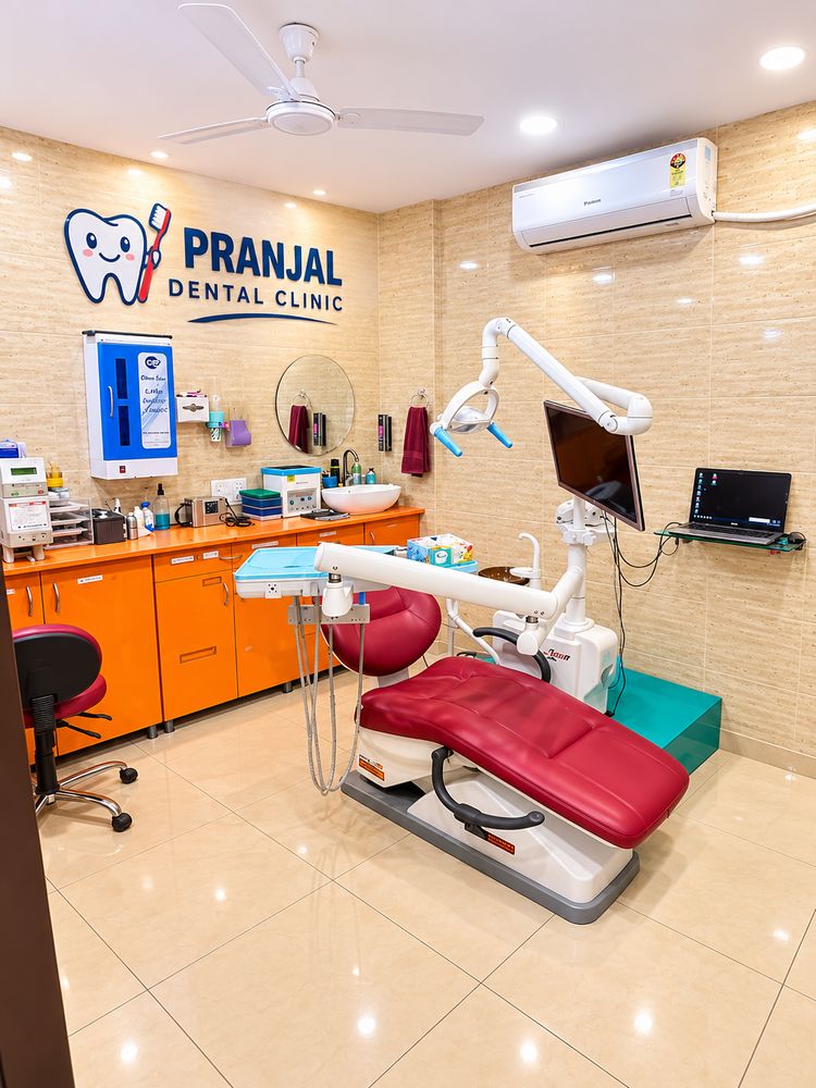Treatment room 2 with dental chair at Pranjal Dental Clinic